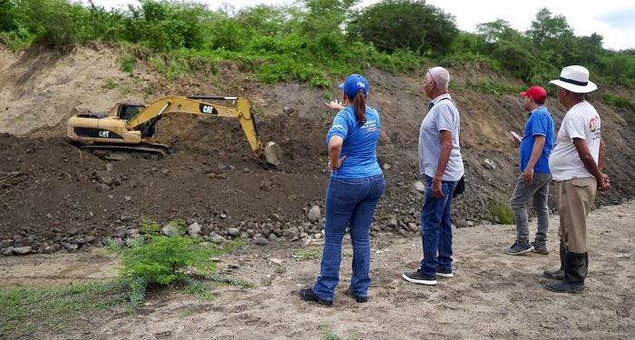 Gobernación del Atlántico acompaña obras de mitigación en arroyo de Juan de Acosta