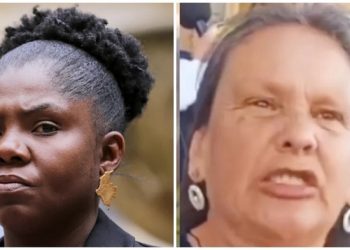 Policía Nacional publicó un cartel para capturar a la mujer que lanzó insultos racistas contra Francia Márquez