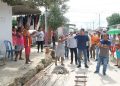En un 80% avanzan las obras de pavimentación del barrio La Viola, en Soledad