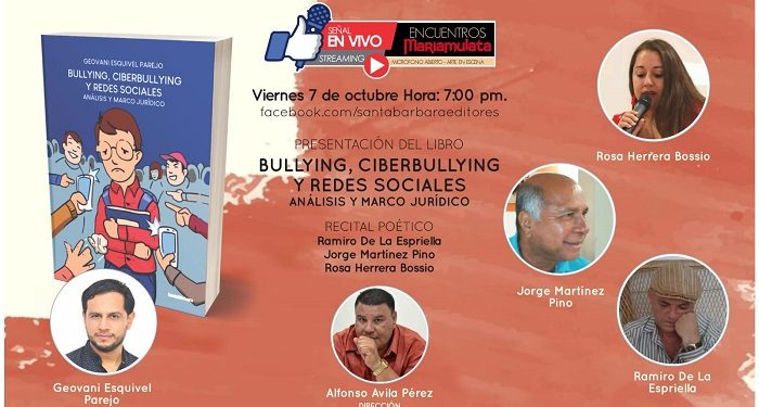 Geovani Esquivel presenta el libro “Bullying, Ciberbullying y Redes Sociales»
