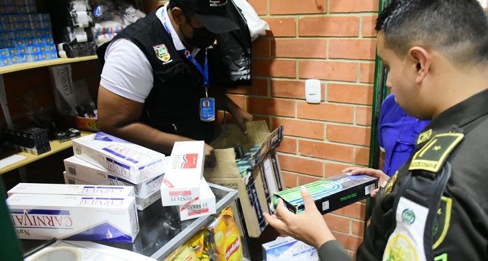 Gobernación del Atlántico ha decomisado más de 15 mil unidades de licor ilegal y cigarrillos de contrabando durante el 2022