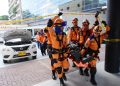 Gobernación del Atlántico realizó simulacro de emergencia