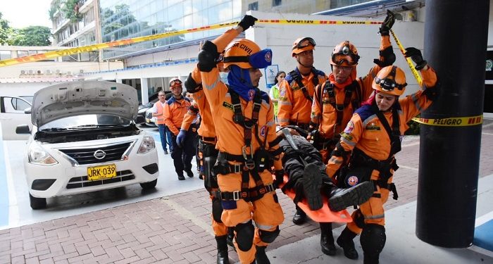 Gobernación del Atlántico realizó simulacro de emergencia