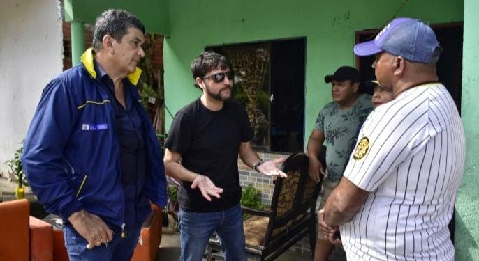 Acompañamiento y atención a familias afectadas por inundaciones durante este fin de semana