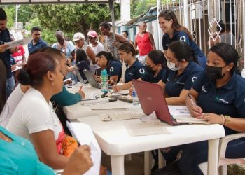 Distrito traslada oferta social a Nueva Colombia para atención de damnificados 