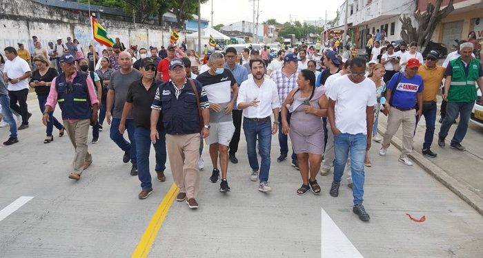 Distrito entregó un nuevo kilómetro de canalización del arroyo La Felicidad