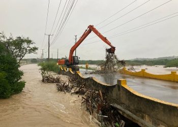 Con trabajos de mitigación, Distrito prevé reducir riesgos por ola invernal 