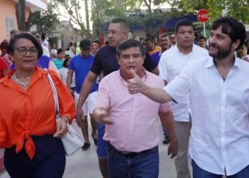 En Las Flores celebrarán Año Nuevo con 237 metros de nuevas vías pavimentadas