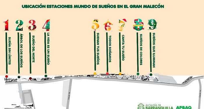 Un mundo de sueños se enciende en el Gran Malecón para marcar el inicio de la Navidad y fin de año 