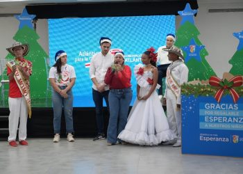 Llevar esperanza en Navidad a los niños damnificados, la invitación de la Gobernación del Atlántico en diciembre