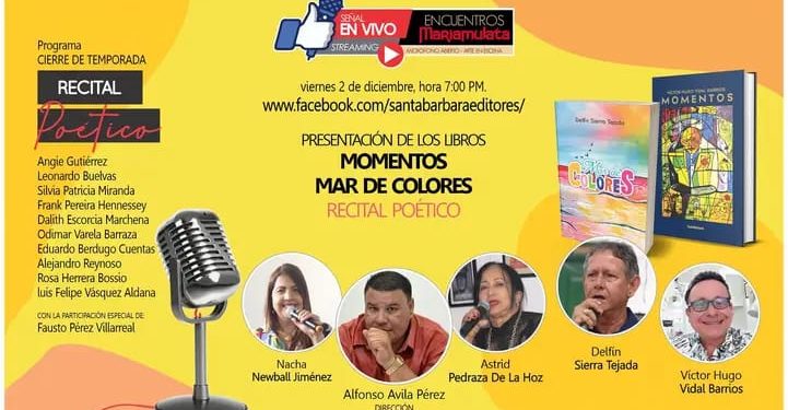 Gran gala poética Encuentros MariaMulata: El caribe también es literatura.