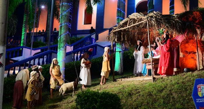 El ‘Pesebre en Vivo de Usiacurí’ rinde homenaje a la memoria de su creador Tomás Urueta de la Hoz