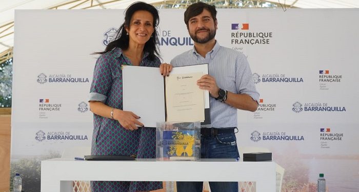 Francia apoya recuperación de Mallorquín y proceso de biodiversidad en Barranquilla