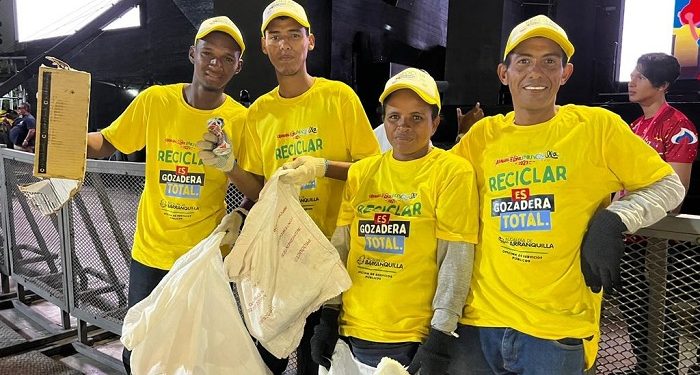 Barranquilla, la ciudad verde que recicla durante los eventos del Carnaval