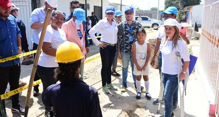 “En mayo llegaremos al 100 por ciento de cobertura de agua potable en Soledad”: Elsa Noguera