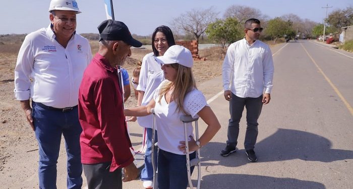 «Lista la nueva carretera que comunica los corregimientos de Hibácharo y El Cerrito, en Piojó, con la Vía al Mar» : Elsa Noguera