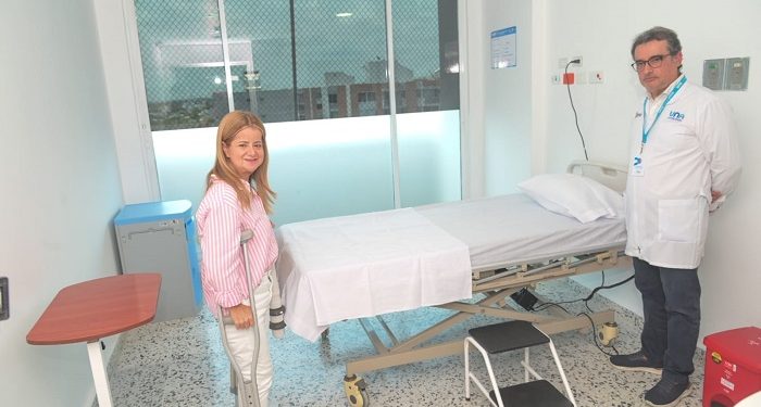 Gobernadora del Atlántico entregó 56 camas nuevas a la sede de Alta Complejidad ESE UNA