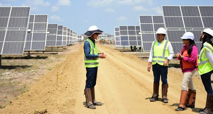 Gobernación destaca avance del proyecto solar Guayepo I y II en Ponedera