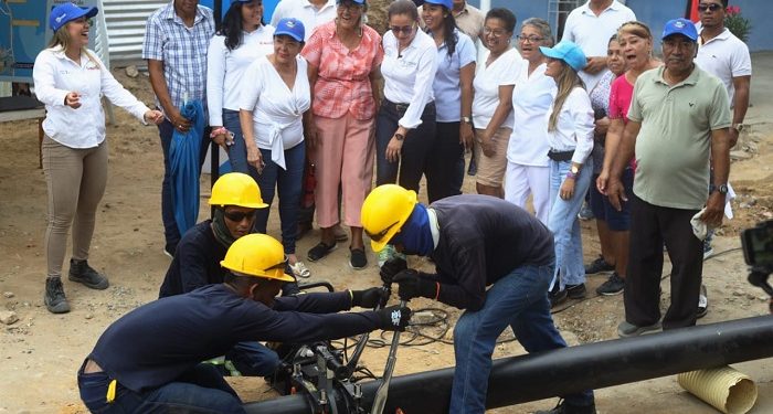 Avanza construcción del alcantarrillado en el barrio El Esfuerzo de Soledad