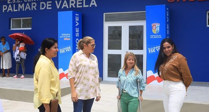 La Gobernadora del Atlántico entregó en Palmar de Varela el sexto hospital modernizado del programa ‘Salud Para la Gente’