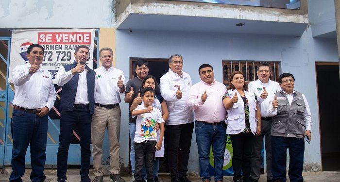 Conexión a gas natural del primer hogar en Trujillo- Perú