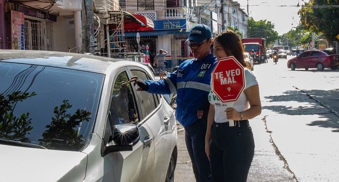 Tránsito lanza campaña pedagógica “Cómo te veo” para prevenir el parqueo indebido en las calles de Soledad
