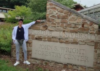 Estudiante de la IUB es capacitado en EE.UU para implementación de inventario de siembra urbana  