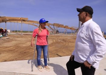 Avanzan las obras del Centro de Deportes Náuticos en Salinas del Rey