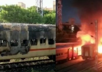 Nueve personas fallecen tras un incendio en un vagón en India