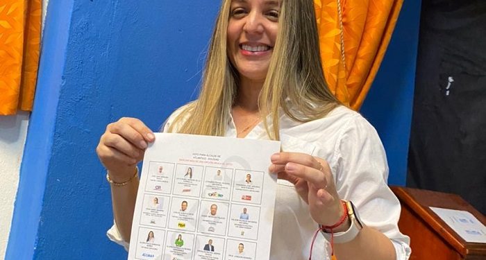 Con la posición número dos en el tarjetón quedó ubicada la candidata a la Alcaldía de Soledad Lidys Moreno