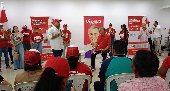 Mauricio Villafañez, concejal y aspirante a repetir curul, ratificó su respaldo a la candidatura de Eduardo Verano