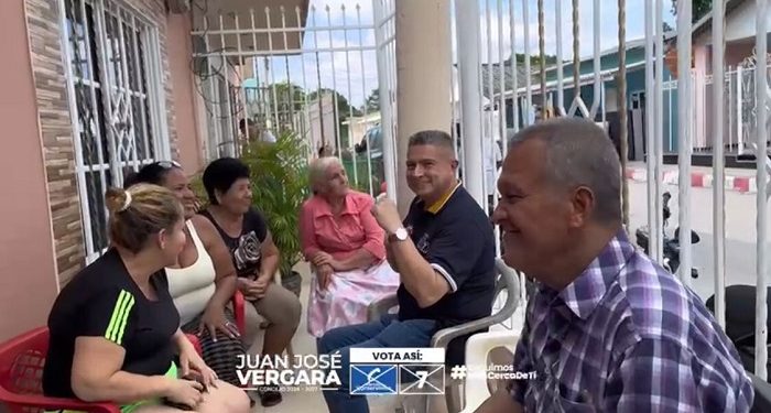 «Seguimos recorriendo las localidades llegando a las casas de muchos»: Concejal Juan Vergara