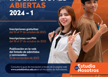 Universidad del Atlántico abre inscripciones para el periodo 2024-01
