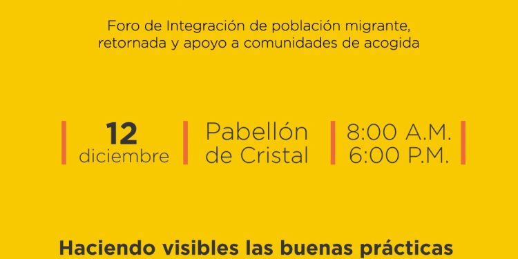 Llega el primer foro de integración de población migrante, retornada y apoyo a comunidades de acogida