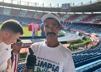 Campaña Barranquilla Limpia y Linda recogió 400 kilos de residuos en el Metro