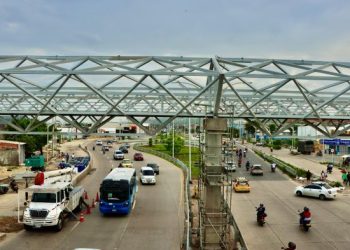 Con nuevo puente de la Circunvalar, alcalde Char fortalece la seguridad vial