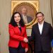 Presidente Gustavo Petro recibió en la Casa de Nariño a la jefa de Estado de la República de Kosovo