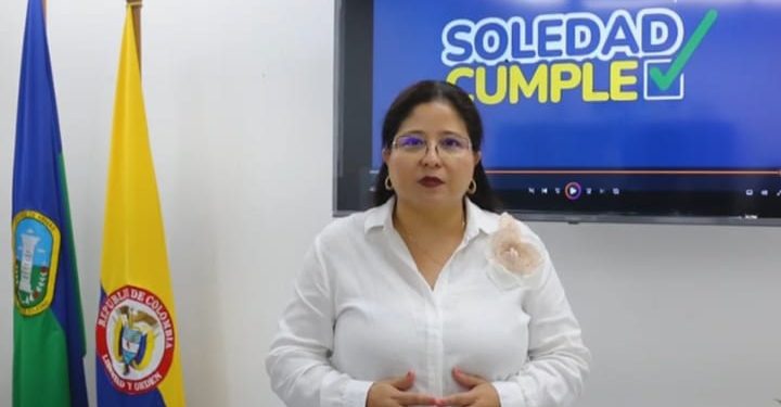 “Vamos Pa’Lante, y de la mano de Dios”, Alcira Sandoval Ibáñez, Alcaldesa de Soledad