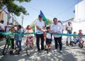 ¡Las obras no se detienen en Soledad! Alcaldesa Alcira Sandoval inauguró la calle 15 en el barrio Centro
