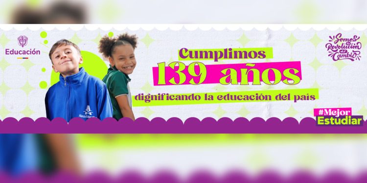 Con aumento histórico del presupuesto y de la cobertura de gratuidad, el Gobierno conmemora los 139 años del ministerio de Educación