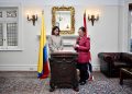 Embajadora Laura Sarabia inició oficialmente su misión diplomática en el Reino Unido