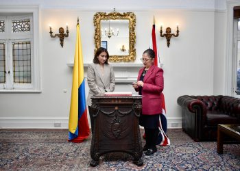 Embajadora Laura Sarabia inició oficialmente su misión diplomática en el Reino Unido