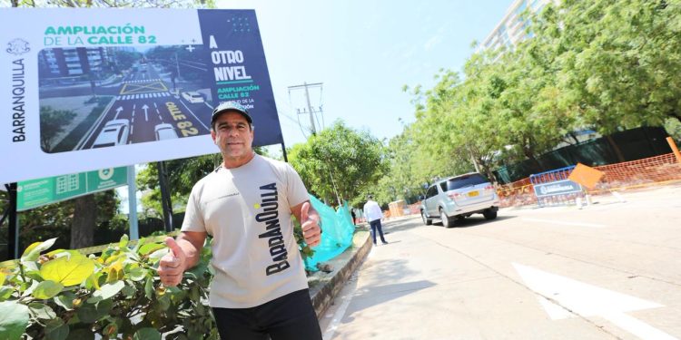 En Barranquilla, arrancó la ampliación de la calle 82
