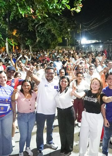 Masivo respaldo en Malambo a la candidatura de Winsner Sandoval Ibáñez a la Cámara Afrodescendiente