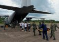 Petro agradece a los pobladores de Puerto Leguízamo, Putumayo, que apoyaron en rescate de soldados en accidente del avión Hércules
