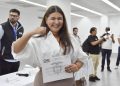 Andrea Vargas recibe credencial y reafirma su compromiso de trabajar por el Atlántico sin divisiones