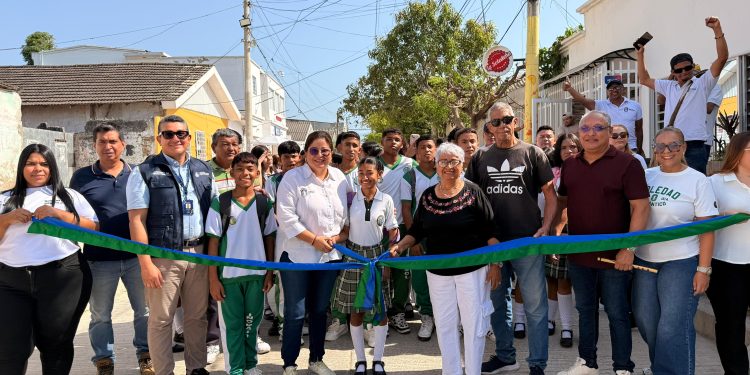 Alcaldesa Alcira Sandoval continua rehabilitación vial en Soledad