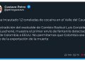 Presidente Petro destacó incautación de 1,2 toneladas de cocaína