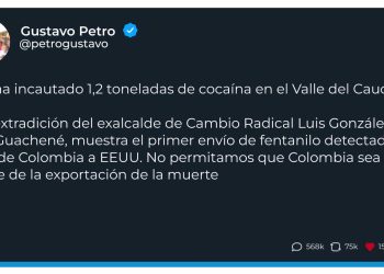 Presidente Petro destacó incautación de 1,2 toneladas de cocaína