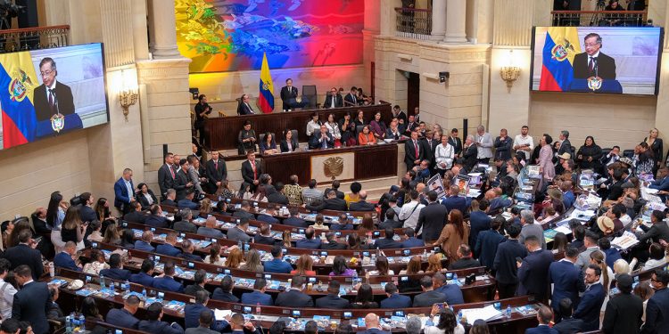 Con un balance positivo en lo social, económico y seguridad, presidente Gustavo Petro instaló el nuevo Congreso 2026-2030